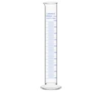 Labasics Cilindro Graduado de Vidrio de Borosilicato de 1000 ml, Cilindro Medidor Resistente para Uso en Laboratorio, 1 Unidad