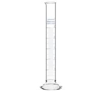 Labasics Cilindro Graduado de Vidrio de Borosilicato de 25 ml, Cilindro Medidor Resistente para Uso en Laboratorio, 1 Unidad
