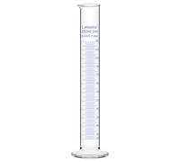 Labasics Cilindro Graduado de Vidrio de Borosilicato de 250 ml, Cilindro Medidor Resistente para Uso en Laboratorio, 1 Unidad