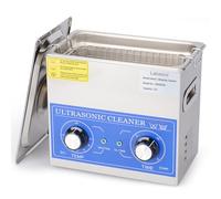 Labasics Limpiador Ultrasónico, Acero Inoxidable 304 limpiadores Ultrasonidos Profesional Multiusos con Panel de Control Mecánico de Calefacción y Temporizador para Laboratorio 40kHz 220V, 3.2L