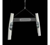 Labasuan Percha de maniquí Invisible con Cintura Ajustable, Perchero Transparente para exhibición de Ropa, Ideal para boutiques y exhibiciones fotográficas(Adult)