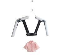 Labasuan Percha Invisible Ajustable con Forma De Maniquí, Soporte De Acrílico para Colgar Ropa, Percha De Pared para Fotografía De Ropa, Ideal para Tiendas, Boutiques Y Exposiciones Fotográficas