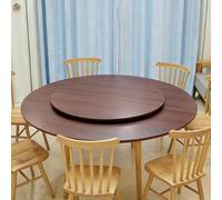 Labasuan Tablero de Mesa Redondo Plegable Grande con Base giratoria eléctrica USB, Tablero de Repuesto para mesas de Catering, Banquetes y Fiestas (Solo Tablero), Mesa portátil(B,150cm)