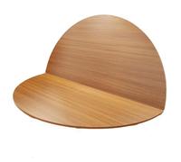 Labasuan Tablero Redondo Plegable Grande, Extensor de Mesa Temporal Plegable de Madera, Mesa de Comedor sin Patas, Mesa Circular Que Ahorra Espacio, para Transformar tu Escritorio(B,150cm)