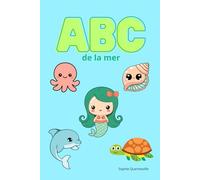 L'ABC de la mer: Livre à colorier pour enfants 3 à 7 ans