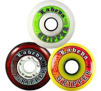 Labeda Gripper - Ruedas de hockey en línea (rojo, X_Soft, 72 mm)