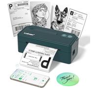 Labeer Impresora térmica de etiquetas con Bluetooth, impresora de etiquetas de envío de 4 x 6 para paquetes de envío, oficina de pequeñas empresas o hogar, compatible con teléfono, almohadilla y PC