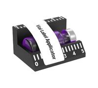 Label Applicator Tool - 3d Printing 3ml 10ml Vial Reusable Bottle Precise Labels Applicators, Label Maker | Sticker Printer - For Kitchen Makeup Small Jars Oil Containers Art Home Travel Indoor