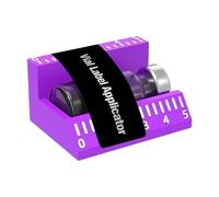 Label Applicator Tool - 3d Printing 3ml 10ml Vial Reusable Bottle Precise Labels Applicators, Label Maker | Sticker Printer - For Kitchen Makeup Small Jars Oil Containers Art Home Travel Indoor