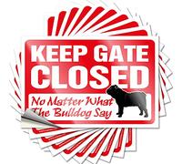 Label Mental Health Keep Gate Closed No Matter What The Bulldog Say Bar para bar al aire libre en interiores y exteriores, letreros de whisky de agradecimiento al profesor para bar en casa (8 x 12 cm