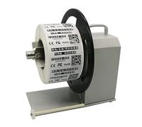 Label Rewinder Two-Way Automatic Label Rewinder, Label Width 120mm Diameter 200mm, Forward and Reverse Adjustable, 1/1.5/3 in Inner Core Tags Rewinding Machine 0-8 Inch/s Speed-Adjustable
