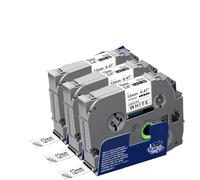 Label Tape 3PK 12mm Compatible with H110 TZ-231 TZe-231 Black On White