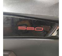 labelbike - 3 Pegatinas de Letras 560" para T-MAX - Pegatinas compatibles con Yamaha T-MAX 2022-2024 Color Rojo Metalizado