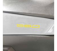 labelbike - 3 Pegatinas de letras "560" para T-Max - Pegatinas para scooter compatibles con Yamaha T-Max 2022-2024 Color amarillo