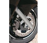 labelbike - Kit de Pegatinas de Rayas para Llantas y Ruedas de Moto compatibles con Scooter Yamaha Majesty 400