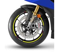 labelbike - Kit de Pegatinas de Rayas para Llantas y Ruedas de Moto compatibles con Suzuki GSXS 750-1000 Fluo