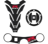 labelbike - Kit Pegatinas 3D Protecciones GSX-R Moto Compatible con Suzuki 1000 GSXR 2003-2004