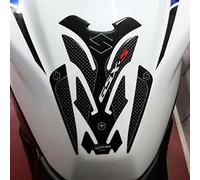 labelbike - Pegatina 3D de Resina para decoración y protección del Depósito Tanque de la Moto Compatible con Suzuki GSXS GSX-S Carbon
