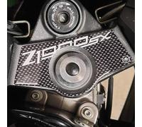 labelbike Pegatina 3D Horquilla Compatible con Kawasaki | Z 1000SX Z1000 SX, Resina protección dirección, Antirrayas, Decoración, Carbono