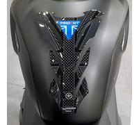 LABELBIKE Pegatina 3D Moto Depósito Compatible con Triumph | Trident 660 Union Jack 2021-2026, protección de resina, antiarañazos, decoración, azul