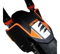 labelbike Pegatina 3D Moto Guardabarros Compatible con KTM | 1290 ADVENTURE ST, Protección resina, Antirrayas, Decoración