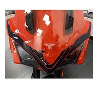 labelbike - Pegatina 3D Moto Punta Delantero Decoración y Protección en Resina con Licencia Oficial Moto Morini X-Cape 650 2021-2024 - Color Negro Carbono