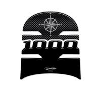 LABELBIKE - Pegatina 3D Moto Tanque Protección y Decoración de Resina Compatible con Honda Varadero 1000
