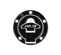 labelbike Pegatina 3D Moto Tapa Depósito Compatible con Yamaha | YZF R3 2015-2018, Protección resina, Antirrayas, Decoración