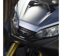 labelbike - Pegatina 3D Resina Decoración y Protección de SILENCIADOR Delantero Xadv Moto Scooter Compatible con Honda X-ADV 750 2017-2020 - Color Símil Carbono