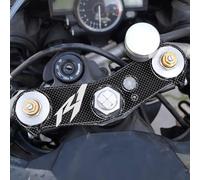 labelbike Pegatina Horquilla 3D Compatible con Yamaha | R1 2002-2003, Protección resina dirección, Antirrayas, Decoración
