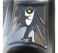labelbike Pegatina Reposapiés Moto 3D Compatible con Kymco | XCITING 250-300-500, Protección resina, Antirrayas, Decoración