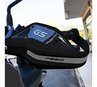 labelbike - Pegatinas 3D de Resina en Gel para guardamanos compatibles con BMW F850 GS y 850 ADV 2018-2024 en Color Gris