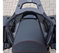 labelbike - Pegatinas 3D Moto Asas Pasajero con Baúl Protección y Decoración de Resina compatible con Honda NT1100 2022-2025 Color Negro Carbon