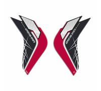 Labelbike Pegatinas 3D Moto compatible con HONDA | Africa TWIN Adventure 2018, protección lateral resina, antiarañazos, decoración