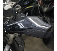 labelbike - Pegatinas 3D Moto Paramanos Protección y Decoración en Resina compatible con Suzuki GSX-S1000GX 2024-2026 Color Gris Carbono