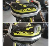 labelbike - Pegatinas 3D Protecciones Paramanos de Moto compatibles con Benelli TRK 702 y 702X - Amarillo