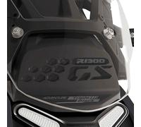 LABELBIKE - Pegatinas 3D Resina Protecciones y Decoraciones del Panel Frontal de la Moto Compatible con BMW R 1300 GS Adventure - Gris