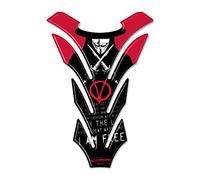 labelbike - Pegatinas para Tanque de Motocicleta de Resina de Gel 3D con gráficos ''V for Vendetta''