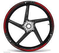 labelbike - Pegatinas Rayas para Llantas de Moto Ruedas 17' Tuning para Kit de Protección Compatible con Yamaha MT-07
