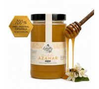 L'Abella Mel | Miel Cruda 100% Natural | Miel Pura de Abeja Española Sin Pasteurizar Sin Filtrar | Recolección Manual | Apicultura Familiar Directa del Apicultor (1 KG, Azahar)