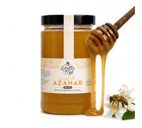 L'Abella Mel | Miel Cruda de Abeja Sin Procesar - Azahar 1 KG | Sin Filtrar ni Pasteurizar | Miel Pura de Abeja Española Monofloral | Enzimas y Polen Conservados