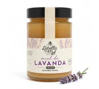 L'Abella Mel | Miel Cruda de Abeja Sin Procesar - Lavanda 500 g | Sin Filtrar ni Pasteurizar | Miel Pura de Abeja Española Monofloral | Enzimas y Polen Conservados