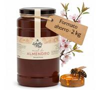 L'Abella Mel | Miel de Almendro 100% Natural y Pura | Miel Pura de Abeja Española Sin Pasteurizar Ni Aditivos | Recolección Manual Directa del Apicultor | Apicultura Familiar | 2 kg