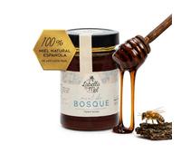 L'Abella Mel | Miel de Bosque Multifloral 100% Natural | Miel Pura de Abeja Española Sin Pasteurizar Ni Aditivos | Recolección Manual Directa del Apicultor | Apicultura Familiar | 500 gr