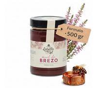 L'Abella Mel | Miel de Brezo 100% Natural y Pura | Miel Pura de Abeja Española Sin Pasteurizar Ni Aditivos | Recolección Manual Directa del Apicultor | Apicultura Familiar | 500 gr