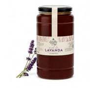 L'Abella Mel | Miel de Lavanda 100% Natural y Pura | Miel Pura de Abeja Española Sin Pasteurizar Ni Aditivos | Recolección Manual Directa del Apicultor | Apicultura Familiar | 2 kg