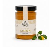 L'Abella Mel | Miel de Limón 100% Natural y Pura | Miel Pura de Abeja Española Sin Pasteurizar Ni Aditivos | Recolección Manual Directa del Apicultor | Apicultura Familiar | 500 gr