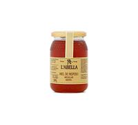 L'Abella Mel | Miel de Níspero 100% Natural y Pura | Miel Pura de Abeja Española Sin Pasteurizar Ni Aditivos | Recolección Manual Directa del Apicultor | Apicultura Familiar | 500 gr