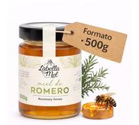 L'Abella Mel | Miel de Romero 100% Natural y Pura | Miel Pura de Abeja Española Sin Pasteurizar Ni Aditivos | Recolección Manual Directa del Apicultor | Apicultura Familiar | 500 gr