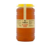 L'Abella Mel - Miel de Romero sin filtrar 100% Natural | Miel Pura de Abeja Recolectada Artesanalmente en Valle Jalón, Costa Blanca España Sin Gluten - 500g (3 Kg)